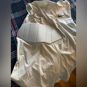 Nike football rib pads shirt